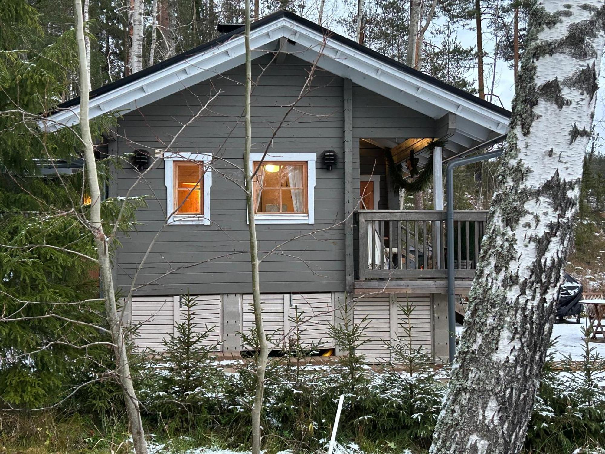 Sauna Cabin In The Heart Of Nuuksio National Park - Moekki Nuuksiossa Espoo Exterior foto